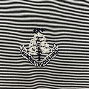 Mens Peter Millar Golf 1/4 Zip with Logo from Historic Carnoustie Golf Links